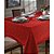 Toalha de Mesa Requinte Jacquard 1,6x2,4m Vermelho - DOHLER - Imagem 1