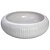 Vaso Decorativo Ikebana Frisado Ø23cm Off White – May Home - Imagem 1