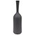 Vaso Garrafa Botella 29cm Cinza Fosco – May Home - Imagem 1