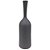 Vaso Garrafa Botella 38cm Cinza Fosco – May Home - Imagem 1