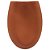 Vaso Decorativo Winding Terra 23cm Laranja Telha – May Home - Imagem 3