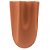 Vaso Decorativo Winding Terra 28cm Laranja Telha – May Home - Imagem 3
