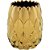 Vaso Decorativo Alcachofra Gold em Cerâmica 22cm Mabruk - Imagem 1