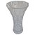 Vaso Decorativo Detalhado de Vidro 17x29cm - TECNOSERV - Imagem 1