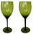 Jogo de 6 Taças p/Vinho Tinto em Vidro Verde 450ml - Imagem 2