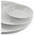 Petisqueira Redonda c/3 Divisórias em Porcelana 25cm Branca - Imagem 2