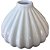 Conjunto de Vasos Branco Brilho em Cerâmica 2Pcs - Ana Maria - Imagem 5