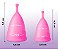 Kit Coletor menstrual feminino (tamanho P e M) - Imagem 2