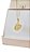 Colar da Medalha das Duas Cruzes na corrente veneziana de 0,45cm banhado a ouro18k - Imagem 5