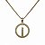 Colar Vela LD circ. 23 em bolinha com  zircônia folheado a ouro 18k - Imagem 3