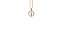 Colar Vela LD circ. 17 em bolinha com  zircônia folheado a ouro 18k - Imagem 3