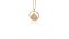 Colar sete velas com  zircônia folheado a ouro 18k - Imagem 4