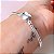 Pulseira pandora fecho coração banhado a prata - Imagem 3