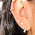 Piercing argola click lisa 6mm prata 925 - Imagem 5