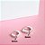 Piercing argola click cravejada 8mm prata 925 - Imagem 2