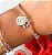 Bracelete my love banhado a prata - Imagem 3