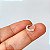 Piercing argolinha nariz cravejada 8mm torcida de Prata 925 - Imagem 2