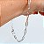 Pulseira masculina cartier 3mm banhado a prata - Imagem 3