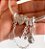 Berloque conjunto fitness banhado a prata - Imagem 3
