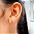 Conjunto pedrinhas coloridas banhado a prata - Imagem 3
