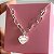Pulseira elos inspiração tiffany banhado a prata - Imagem 2