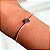 Pulseira mini coração banhado a prata - Imagem 1