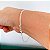 Pulseira corrente 17CM Grumet 2mm prata 925 - Imagem 2