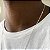 Corrente masculina cartier 70cm pingente cruz banhado a prata - Imagem 4