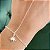 Pulseira Hand Chain estrela cadente banhado a prata - Imagem 3