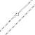 Corrente 60CM cartier 1,2mm prata 925 - Imagem 2