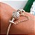 Pulseira de berloque fecho redondo cravejado em Prata 925 - Imagem 1