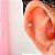 Piercing haste ponto de luz 3mm em prata 925 - Imagem 2