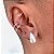 Piercing fake 2 fios banhado a prata - Imagem 2