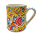 CANECA CERÂMICA GDE AMARELA CRIS - Imagem 1
