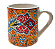 CANECA CERÂMICA GDE LARANJA CRAVO - Imagem 1