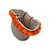 BOLSA FOLHA TAMAREIRA POMPOM LARANJA - Imagem 3