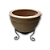 VASO MARROQUINO ARTESANAL TERRACOTA 46CM - Imagem 1