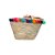 BOLSA MARROQUINA DE FOLHA DE TAMAREIRA COM TASSEL - Imagem 1