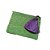 CLUTCH MARROQUINA EM RÁFIA VERDE COM TASSEL COLORIDO (29X21) - Imagem 4