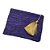 BOLSA CARTEIRA MARROQUINA EM RÁFIA ROXA COM TASSEL COLORIDO (26X34) - Imagem 1