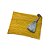BOLSA CARTEIRA MARROQUINA EM RÁFIA AMARELA COM TASSEL COLORIDO (26X34) - Imagem 1