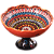 Fruteira em Cerâmica Artesanal Multicolorida 20CM - Imagem 4