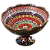 Fruteira em Cerâmica Artesanal Multicolorida 20CM - Imagem 6