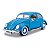 Burago 1:18 Volkswagen Fusca (Beetle Kafer) 1955 - Azul - Imagem 4