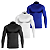 Kit 3 Camisas Térmicas Proteção UV Gola Alta Manga Longa - Imagem 3
