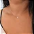 Colar Feminino Ponto de Luz Nylon Prata 925 - Imagem 2