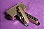 Captadores Seymour Duncan Lari Basilio Set (Trembucker Ponte), Dourado - Imagem 2