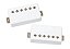 Captador (Set) Seymour Duncan SH-4 JB / SH-2n Jazz – Frost White Cover - Imagem 1
