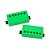 Captador (Set) Seymour Duncan Nazgûl & Sentient, Braço e Ponte, Lime Green - Imagem 1