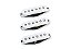 Captadores (Trio) Guitarra ZSL-1S Zephyr, Branco - Imagem 1